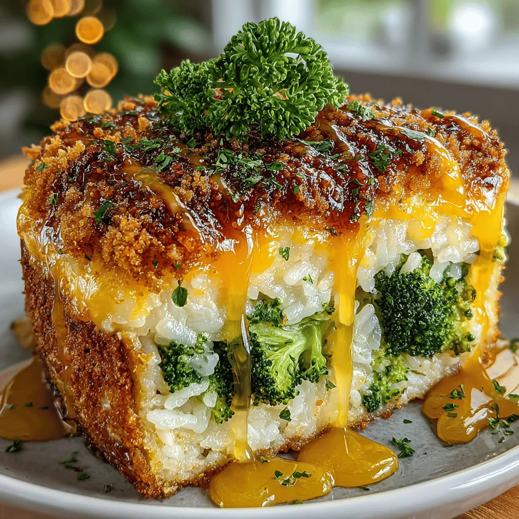Herzhaftes Käse-Brokkoli-Reis-Gratin: Ein Genuss für jeden Anlass