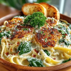 Essen ist nicht nur eine Notwendigkeit, sondern auch eine Kunstform, die in der Küche zum Leben erweckt wird. Rezepte sind der Schlüssel zu diesem kreativen Prozess und ermöglichen es uns, kulinarische Meisterwerke zu schaffen, die nicht nur den Gaumen erfreuen, sondern auch das Herz erwärmen. Eines der beliebtesten und gleichzeitig einfachsten Gerichte ist die cremige Knoblauch-Parmesan-Pasta mit Spinat. Dieses Rezept kombiniert die Aromen von frisch gehacktem Knoblauch, cremiger Sauce und würzigem Parmesan zu einem Gericht, das perfekt für ein schnelles Abendessen oder einen festlichen Anlass ist.