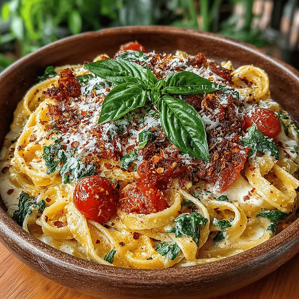 Die cremige Tomaten-Basilikum-Pasta ist ein klassisches Gericht, das nicht nur einfach zuzubereiten ist, sondern auch mit einem unvergleichlichen Geschmack überzeugt. Diese Pasta vereint die frischen Aromen von reifen Tomaten und aromatischem Basilikum mit einer köstlichen, cremigen Soße, die jede Gabel zu einem Genuss macht. Es ist ein perfektes Gericht für ein schnelles Abendessen unter der Woche oder für besondere Anlässe, bei denen Sie Ihre Gäste beeindrucken möchten.