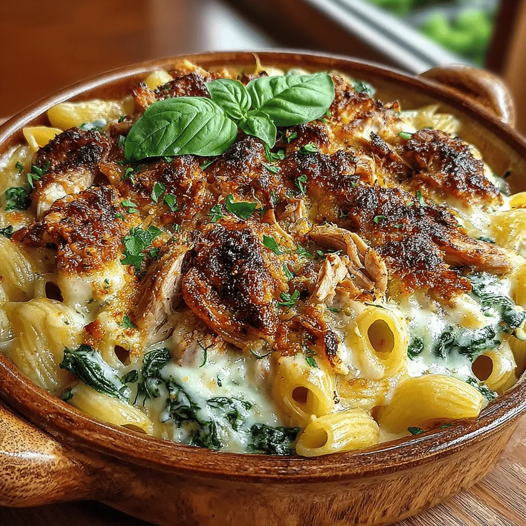 In der heutigen Zeit, in der viele Menschen auf eine gesunde Ernährung achten, ist es wichtig, Gerichte zu finden, die nicht nur nahrhaft, sondern auch köstlich sind. Der cremige Spinat-Hühnchen-Pasta-Auflauf ist genau das Richtige, um die Bedürfnisse der ganzen Familie zu erfüllen. Dieses Gericht kombiniert zarte Penne-Nudeln mit frischem Spinat, saftigem Hühnchen und einer cremigen Käsesauce, die einfach unwiderstehlich ist. Egal, ob Sie nach einer schnellen Woche oder einem entspannten Sonntagessen suchen, dieser Auflauf ist sowohl nährstoffreich als auch schmackhaft.