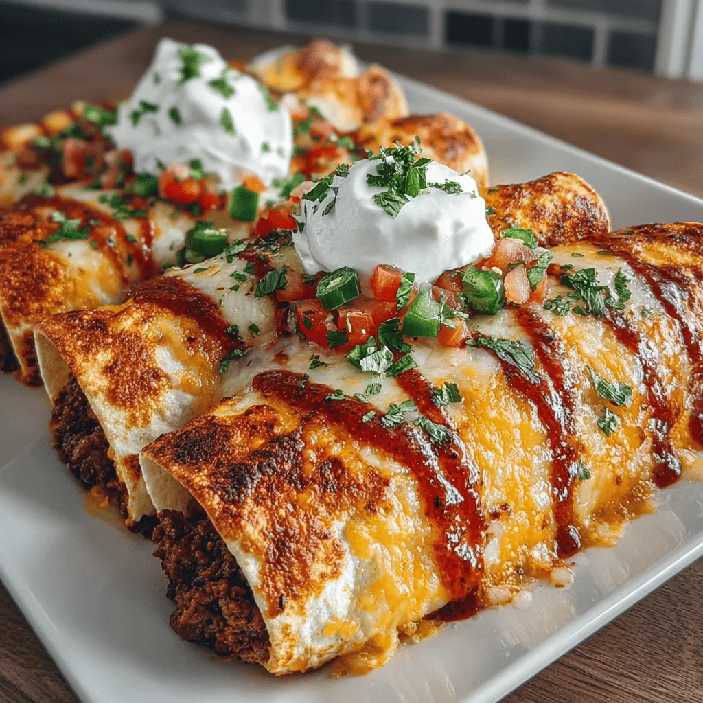 In der Welt der Kulinarik spielen Rezepte eine zentrale Rolle, um köstliche Gerichte zu kreieren, die sowohl den Gaumen erfreuen als auch das Herz wärmen. Eines dieser unwiderstehlichen Rezepte ist die Käse-Befüllte Rinder-Enchilada-Delikatesse, ein Klassiker der mexikanischen Küche, der sich durch seine reichhaltigen Aromen und seine einfache Zubereitung auszeichnet. Ursprünglich aus Mexiko stammend, erfreuen sich Enchiladas weltweit großer Beliebtheit und sind oft das Highlight bei Familienfeiern und festlichen Anlässen. In diesem Artikel möchten wir Ihnen ein schmackhaftes und unkompliziertes Rezept präsentieren, das sowohl Einsteiger als auch erfahrene Köche begeistert.