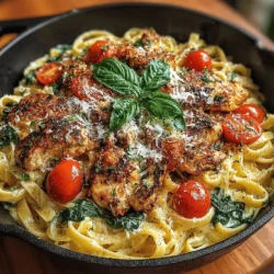 Kochen ist eine Kunst, die in der modernen Küche eine zentrale Rolle spielt. Es ermöglicht nicht nur die Zubereitung köstlicher Gerichte, sondern auch das Teilen und Genießen von Momenten mit Familie und Freunden. In diesem Artikel stellen wir Ihnen ein einfaches, aber äußerst schmackhaftes Rezept vor: die cremige Hähnchen- und Spinat-Pasta aus der Pfanne. Ziel dieses Artikels ist es, Ihnen eine umfassende Anleitung zur Zubereitung dieses Gerichts zu bieten, das nicht nur schnell zubereitet ist, sondern auch gesund und voller Geschmack.