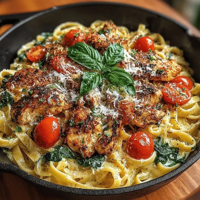 Kochen ist eine Kunst, die in der modernen Küche eine zentrale Rolle spielt. Es ermöglicht nicht nur die Zubereitung köstlicher Gerichte, sondern auch das Teilen und Genießen von Momenten mit Familie und Freunden. In diesem Artikel stellen wir Ihnen ein einfaches, aber äußerst schmackhaftes Rezept vor: die cremige Hähnchen- und Spinat-Pasta aus der Pfanne. Ziel dieses Artikels ist es, Ihnen eine umfassende Anleitung zur Zubereitung dieses Gerichts zu bieten, das nicht nur schnell zubereitet ist, sondern auch gesund und voller Geschmack.