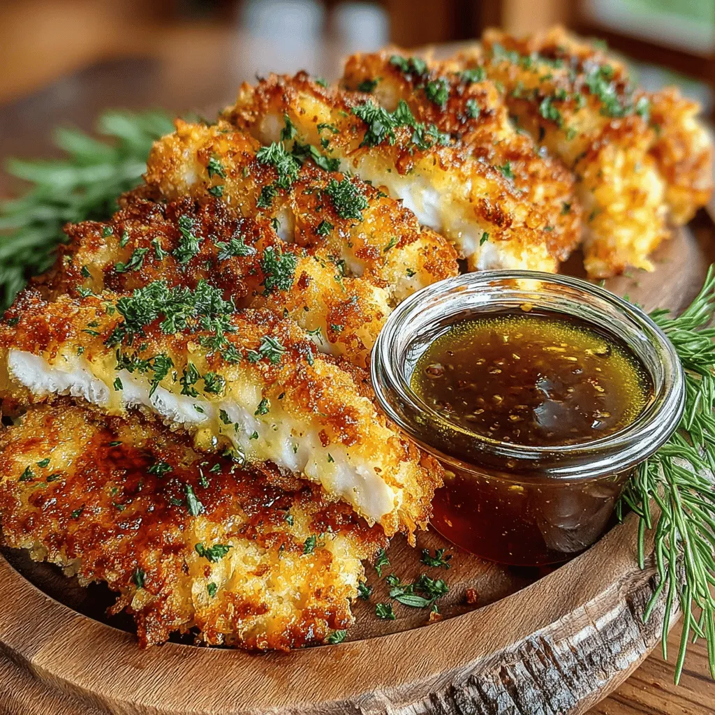 Crispy Chicken Tenders mit Honig-Senf-Dip: Der perfekte Genuss für jeden Anlass