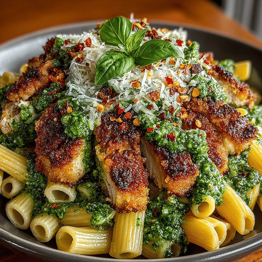 Dieses Rezept für knuspriges Hähnchen und Brokkoli Pesto Pasta ist nicht nur eine schmackhafte, sondern auch eine nahrhafte Wahl für ein schnelles Abendessen. Die Kombination aus zartem Hähnchen, al dente Pasta und frischem Brokkoli, abgerundet mit einem aromatischen Pesto, sorgt für ein ausgewogenes und köstliches Gericht. Hausgemachte Ernährung hat viele Vorteile, darunter die Kontrolle über die Zutaten und die Möglichkeit, neue Geschmackskombinationen zu entdecken. In diesem Rezept stellen wir Ihnen die Zutaten und Schritte vor, um ein perfektes Abendessen zu kreieren.