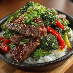 Das Rezept für Herzhafter Rindfleisch-Brokkoli-Wok ist nicht nur eine köstliche Wahl für ein schnelles Abendessen, sondern auch ein gesundes und nahrhaftes Gericht, das sich leicht zubereiten lässt. In der heutigen schnelllebigen Welt suchen viele Menschen nach Möglichkeiten, gesunde und schmackhafte Mahlzeiten in kurzer Zeit zu genießen. Dieses Wok-Gericht kombiniert zartes Flankensteak mit frischem Gemüse und aromatischen Gewürzen, was es zu einer perfekten Wahl für eine ausgewogene Ernährung macht.