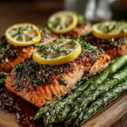 Lachs ist nicht nur ein köstlicher Fisch, sondern auch eine hervorragende Quelle für Omega-3-Fettsäuren, die viele gesundheitliche Vorteile bieten. In der Kombination mit frischem Spargel und einer zesty Marinade aus Zitrone und Kräutern wird dieses Gericht zu einer wahren Geschmacksexplosion. Der Zesty Lemon Kräuter-Lachs mit Spargel ist ein ideales Rezept für alle, die gesunde und schmackhafte Mahlzeiten schätzen.