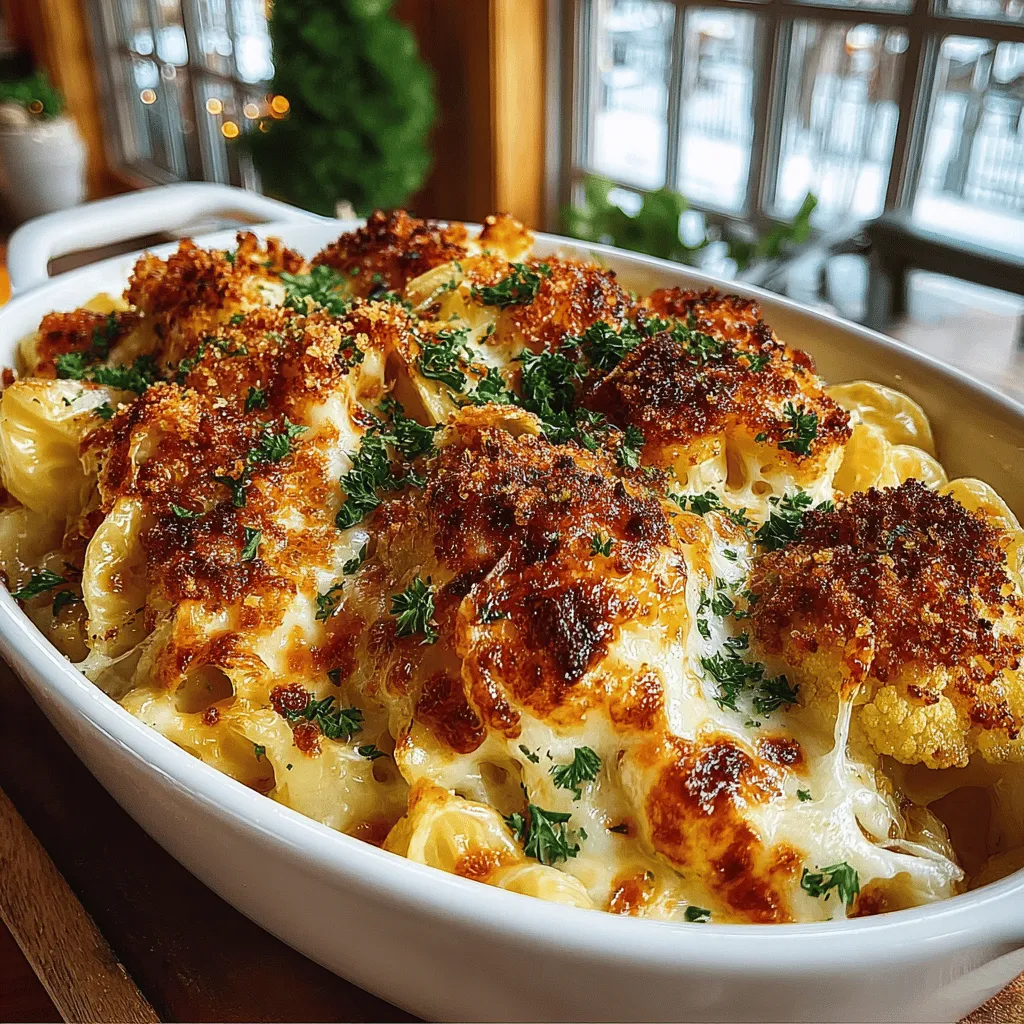 Blumenkohl Mac & Cheese ist eine köstliche und cremige Variante des klassischen Mac & Cheese, die nicht nur geschmacklich überzeugt, sondern auch eine gesunde Portion Gemüse in die Mahlzeit integriert. Mit einer Kombination aus zartem Blumenkohl und einer reichhaltigen Käsesauce ist dieses Gericht perfekt für Familienessen, gemütliche Abende mit Freunden oder als Comfort Food an kalten Tagen. In den letzten Jahren hat die vegane und gesunde Küche an Popularität gewonnen, und dieses Rezept bietet eine tolle Möglichkeit, den Blumenkohl auf eine neue und schmackhafte Weise zu genießen.