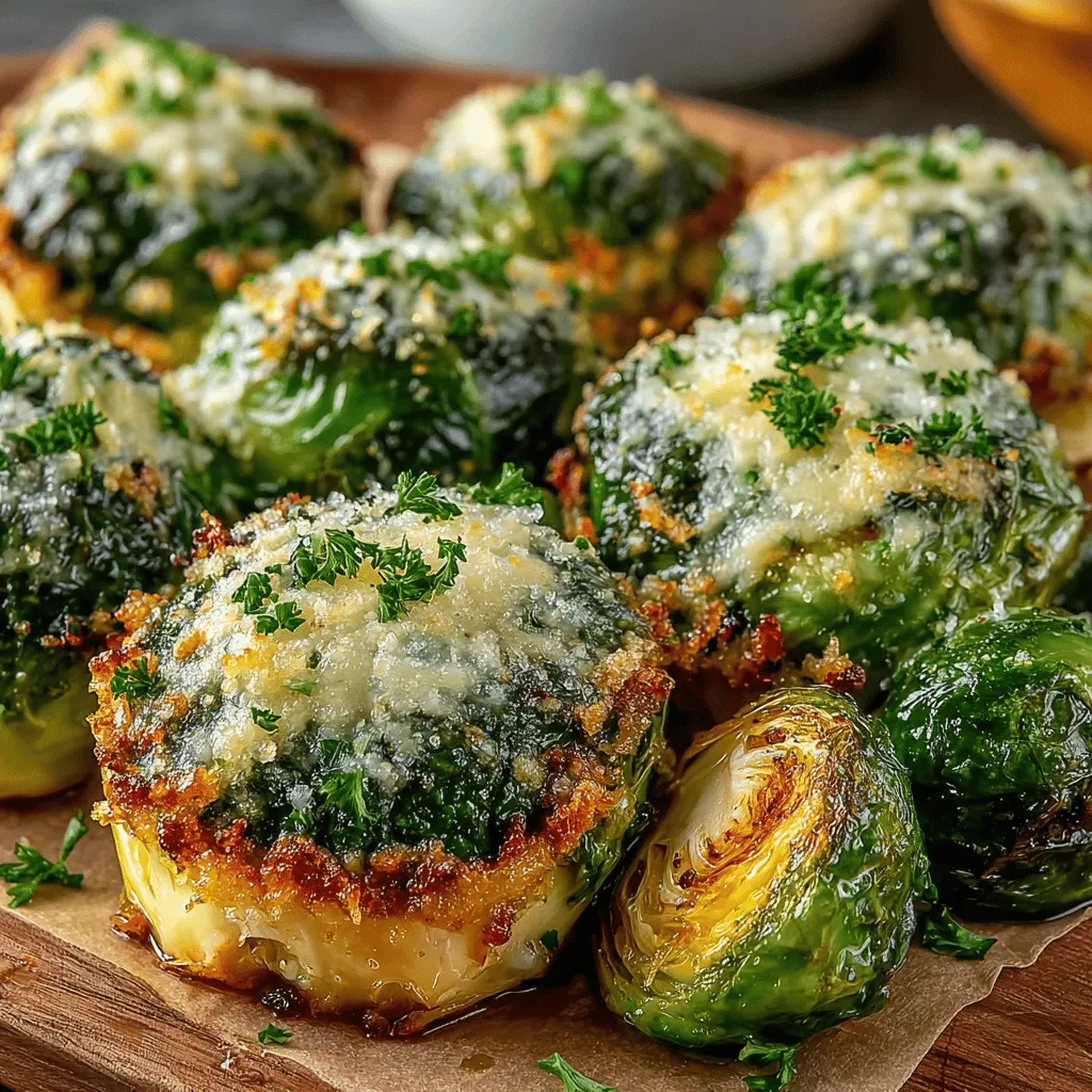 Brüsseler Sprossen sind ein oft unterschätztes Gemüse, das nicht nur köstlich, sondern auch äußerst gesund ist. Dieses Rezept für knusprige Knoblauch-Parmesan-Brüsseler Sprossen vereint den herzhaften Geschmack von gerösteten Sprossen mit dem aromatischen Kick von Knoblauch und dem reichhaltigen Geschmack von Parmesan. Perfekt als Beilage oder sogar als leichtes Hauptgericht, ist dieses Gericht einfach zuzubereiten und kommt ganz ohne komplizierte Techniken aus. Darüber hinaus ist es eine hervorragende Möglichkeit, die Nährstoffe der Brüsseler Sprossen, die reich an Vitaminen und Antioxidantien sind, in einer schmackhaften Form zu genießen.