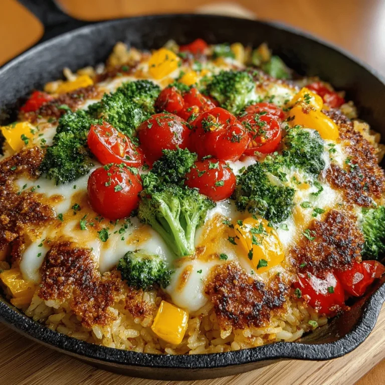 Der Ein-Pfanne Käse-Gemüse-Reis Auflauf ist ein einfaches und köstliches Gericht, das sowohl für den Alltag als auch für besondere Anlässe geeignet ist. Dieses Rezept vereint gesunde Zutaten wie frisches Gemüse und braunen Reis zu einem herzhaften Auflauf, der mit geschmolzenem Mozzarella-Käse überbacken wird. Mit nur wenigen Zutaten und einer unkomplizierten Zubereitung ist dieser Auflauf perfekt für alle, die wenig Zeit haben, aber dennoch eine schmackhafte Mahlzeit genießen möchten. In diesem Artikel erfahren Sie, wie Sie dieses wunderbare Gericht erfolgreich zubereiten können.
