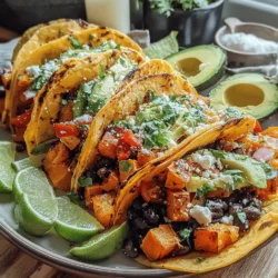 Die Blechpfanne Süßkartoffel- und Schwarzbohnen-Tacos sind nicht nur ein Fest für den Gaumen, sondern auch eine gesunde und köstliche Option für jede Mahlzeit. Dieses Rezept kombiniert das natürliche Süße der Süßkartoffeln mit den herzhaften Aromen der schwarzen Bohnen und dem Crunch der frischen Paprika. Ideal für ein schnelles Abendessen oder für gesellige Zusammenkünfte, erfreuen sich diese Tacos wachsender Beliebtheit unter gesundheitsbewussten Essern.