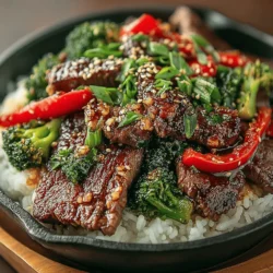 Rindfleisch-Brokkoli-Glückseligkeit ist ein köstliches und nahrhaftes Gericht, das in vielen asiatischen Küchen, insbesondere in der chinesischen, sehr geschätzt wird. Dieses Rezept vereint zartes Rinderfilet und knackigen Brokkoli in einer herzhaften Sauce, die den Geschmack beider Zutaten perfekt zur Geltung bringt. Ob für ein schnelles Abendessen unter der Woche oder als Highlight bei einem festlichen Anlass – dieses Gericht ist vielseitig und einfach zuzubereiten.