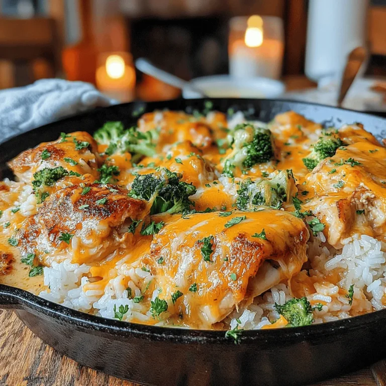 Der cremige Hähnchen-Brokkoli-Auflauf aus der Pfanne ist ein köstliches und einfach zuzubereitendes Gericht, das sich perfekt für ein schnelles Abendessen eignet. Dieses Rezept vereint die Aromen von zartem Hähnchenfleisch, frischem Brokkoli und cremiger Sauce in einem einzigen Topf. Ideal für beschäftigte Tage, bei denen Sie dennoch gesunde und schmackhafte Mahlzeiten auf den Tisch bringen möchten.