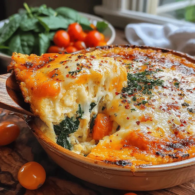 In der heutigen schnelllebigen Welt suchen viele Menschen nach einfachen, schmackhaften und gesunden Rezepten, die in ihren hektischen Alltag passen. Der Käse-Spinat-Quinoa-Auflauf erfüllt all diese Anforderungen und wird schnell zu einem Favoriten in Ihrer Küche. Diese Kombination aus Quinoa, frischem Spinat und cremigem Käse sorgt für ein köstliches, nahrhaftes Gericht, das sowohl Erwachsene als auch Kinder lieben werden.