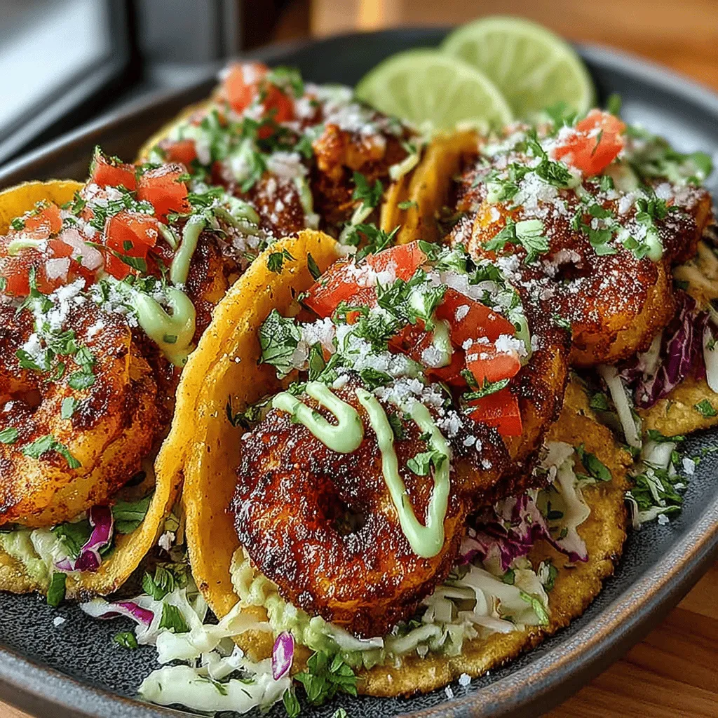 Garnelen Tacos Fiesta ist ein köstliches und leicht zuzubereitendes Gericht, das perfekt für jede Gelegenheit ist. Diese Tacos kombinieren zarte, würzige Garnelen mit einer cremigen Avocadosauce und frischem Gemüse, was sie zu einer nahrhaften Wahl für ein schnelles Abendessen oder eine gesellige Feier macht. Hausgemachte Mahlzeiten sind nicht nur gesünder, sondern bieten auch die Möglichkeit, frische und nährstoffreiche Zutaten zu verwenden. In dieser Rezeptanleitung erfahren Sie, wie Sie dieses einfache, aber geschmackvolle Gericht zubereiten können.