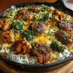 Der One-Pan Käse-Brokkoli-Hühnchen-Reisauflauf ist ein herzhaftes und nahrhaftes Gericht, das sich perfekt für eine schnelle Abendmahlzeit eignet. In nur einer Pfanne zubereitet, kombiniert dieses Rezept zartes Hähnchen, frischen Brokkoli und cremigen Käse mit Reis zu einem köstlichen und befriedigenden Gericht. Die gesunde Ernährung spielt eine wesentliche Rolle in unserem Leben, und die Auswahl von Zutaten wie frischem Gemüse und magerem Fleisch kann einen positiven Einfluss auf unsere Gesundheit haben. Lassen Sie uns gemeinsam die Hauptzutaten und deren Nährwert erkunden.
