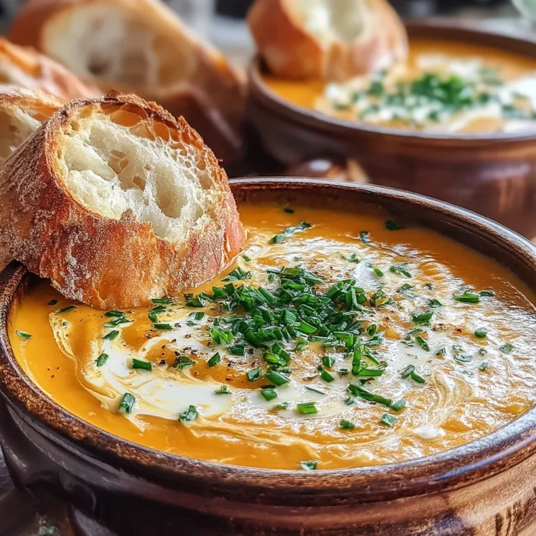 In der modernen Küche spielen Rezepte eine entscheidende Rolle, um die Vielfalt und Kreativität beim Kochen zu fördern. Die richtige Kombination von Zutaten kann ein einfaches Gericht in ein unvergessliches Geschmackserlebnis verwandeln. Diese cremige Käse-Kürbis-Suppe ist ein hervorragendes Beispiel dafür, wie alltägliche Zutaten in eine köstliche Mahlzeit verwandelt werden können.