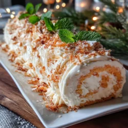 Die Ferienzeit ist eine wunderbare Gelegenheit, um mit köstlichen Leckereien zu experimentieren, und die Toasted Coconut & Almond Roulade ist da keine Ausnahme. Dieses Rezept vereint die Aromen von gerösteten Mandeln und Kokosnuss, die perfekt zu festlichen Anlässen passen. Ursprünglich aus der europäischen Pâtisserie stammend, hat sich die Roulade inzwischen in viele Küchen weltweit verbreitet und erfreut sich großer Beliebtheit.
